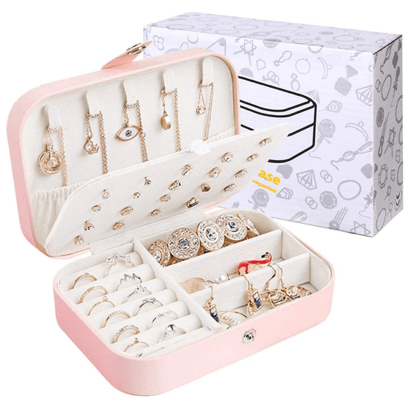 Jewelry Box Case - Small Travel Size (Pink) – COGA Canada