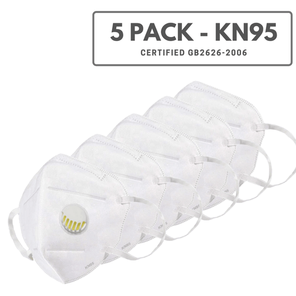 5 Pack - KN95 Disposable Face Mask (GB2626-2006)