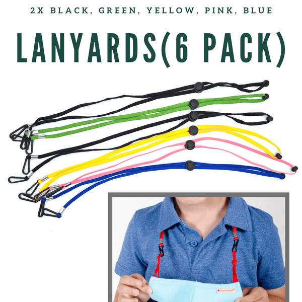 Mask Lanyards (6 pack)