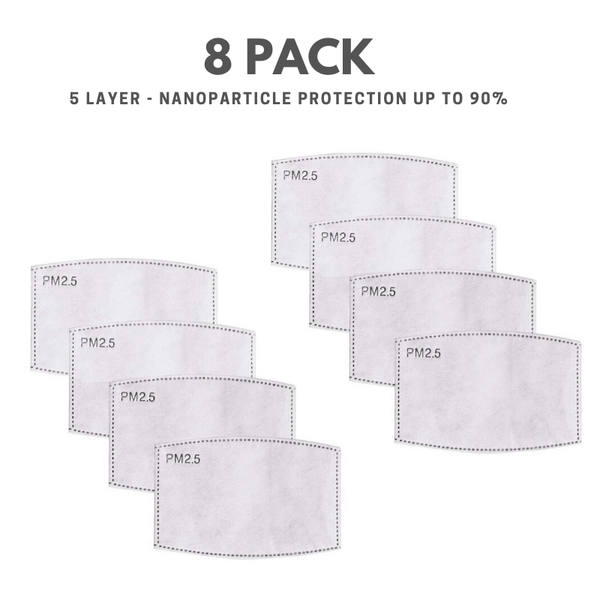 8 Pack - PM2.5 Filters