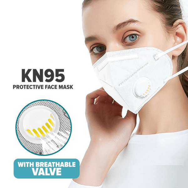 5 Pack - KN95 Disposable Face Mask (GB2626-2006)