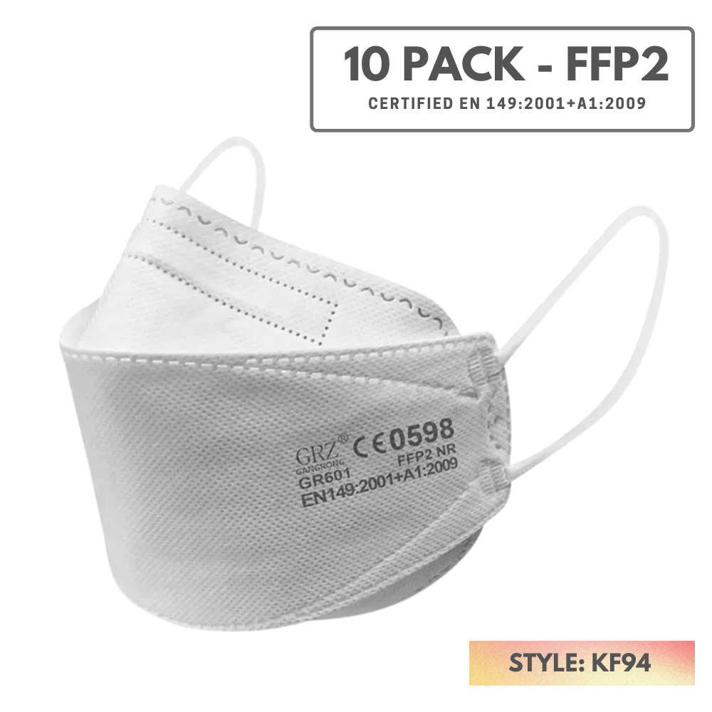 10 Pack Ffp2 Disposable Face Mask Europe En149 Certified Kf94 Coga Canada 3243