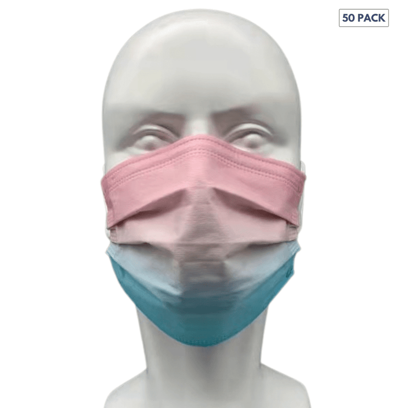 50 pack - Various Designs Disposable 3ply Face Masks